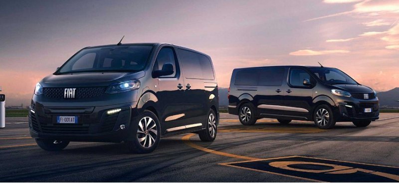 Компания Fiat представила электрический фургон…