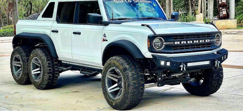 Внедорожник Ford Bronco впервые превратили в…
