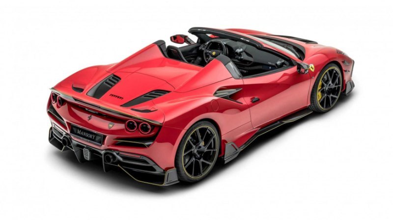 В качестве последнего штриха Mansory удалила…