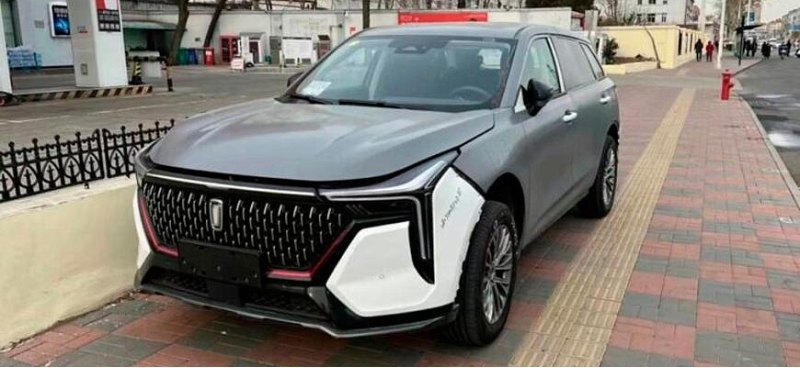 В Китае тестируют кроссовер FAW Bestune T77…