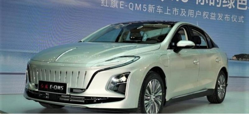 Электрический седан Hongqi E-QM5 стал доступен…