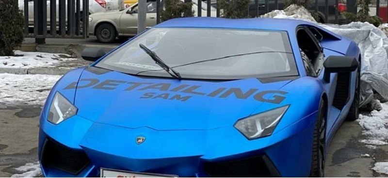 В Москве продают самодельный суперкар Lamborghini…
