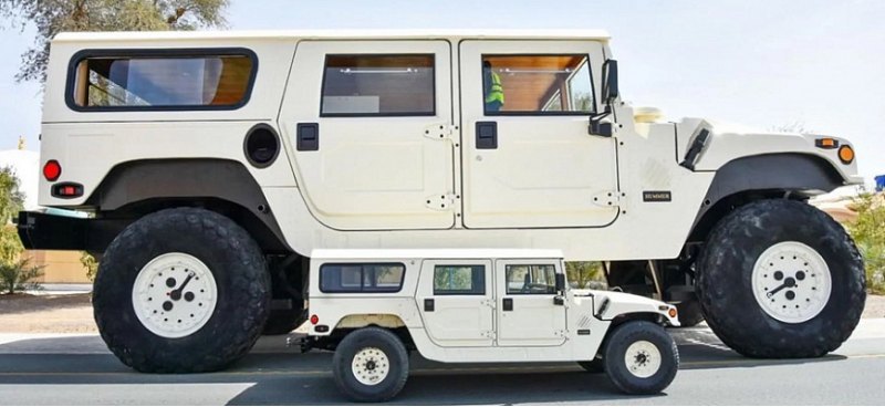 Новый Hummer H1 «X3» от тюнеров Rainbow Sheikh…