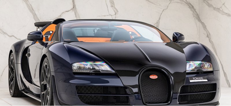 На продажу выставили элегантный Bugatti Veyron…
