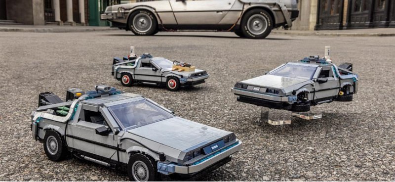 LEGO презентовала новый набор с машиной DeLorean…