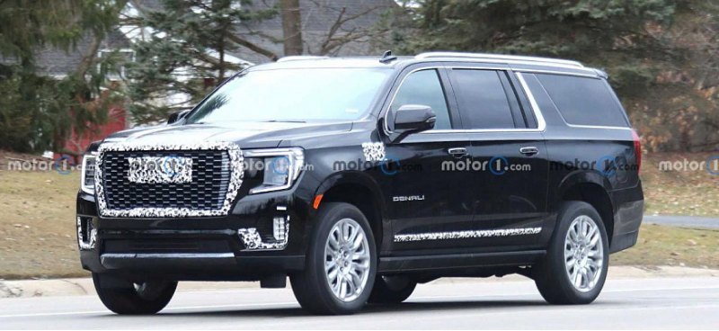 На тестах замечен прототип GMC Yukon 2023 года в…