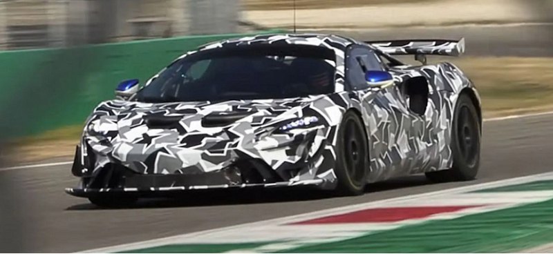 McLaren тестирует свой новый гоночный автомобиль…