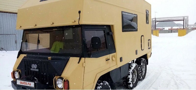 Кемпер на основе вездехода Pinzgauer 6х6…