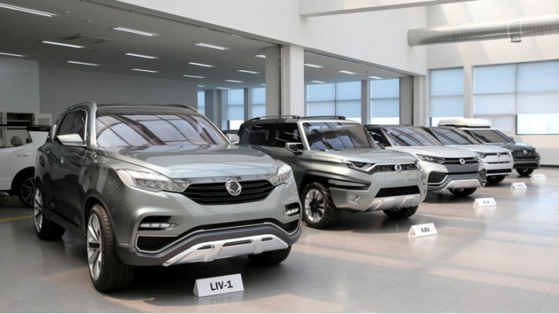На российском рынке позиции компании SsangYong в…