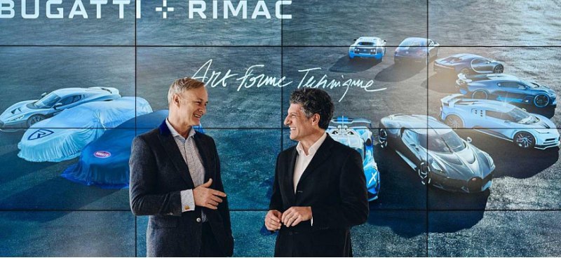 Новая компания Bugatti Rimac анонсировала пару…