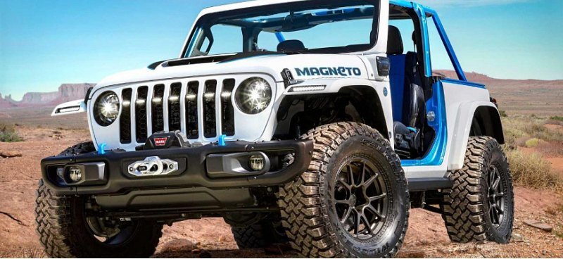 Jeep показал на тизере электрический внедорожник…