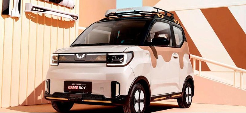 Дешёвый китайский электрокар Wuling Hong Guang…