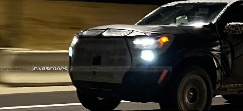 Пикап GMC Canyon 2023 показали на шпионских фото…