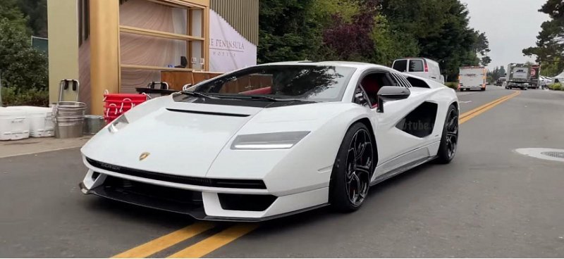 Новый Lamborghini Countach с мощным V12 очень…