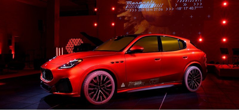 Уникальный Maserati Grecale получил оранжевую…