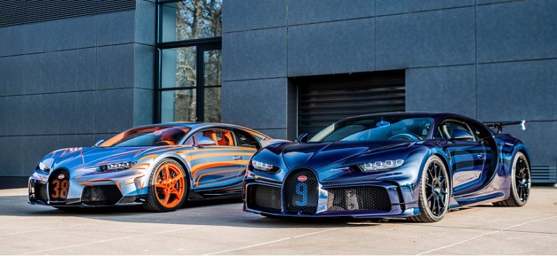 Гиперкар Bugatti Chiron получил две новые…