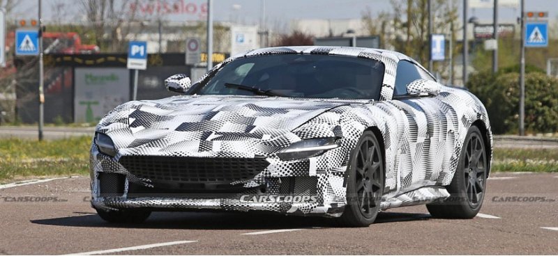 На дорожных тестах заметили растянутый Ferrari…