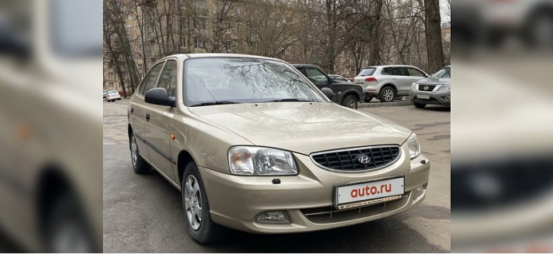 В России выставили на продажу почти новый Hyundai…