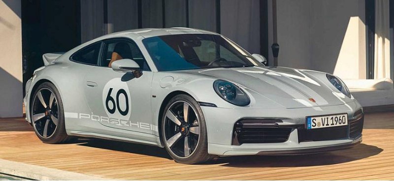 Марка Porsche представила новый мощный спорткар…