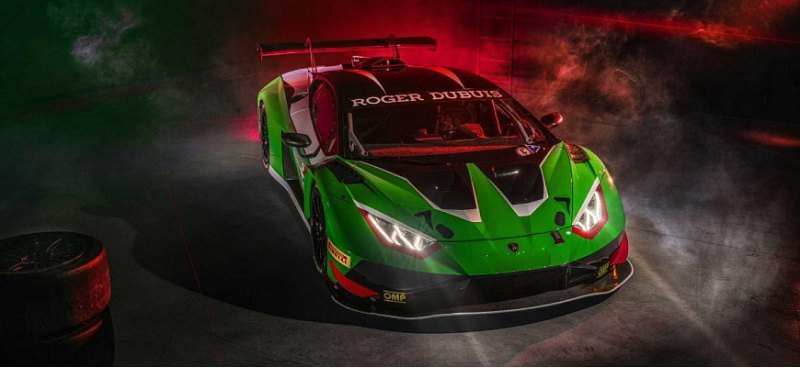 Компания Lamborghini представила гоночный…