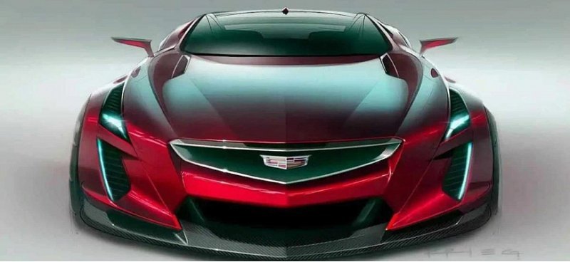 Дизайнеры GM показали эскиз будущего спортивного…