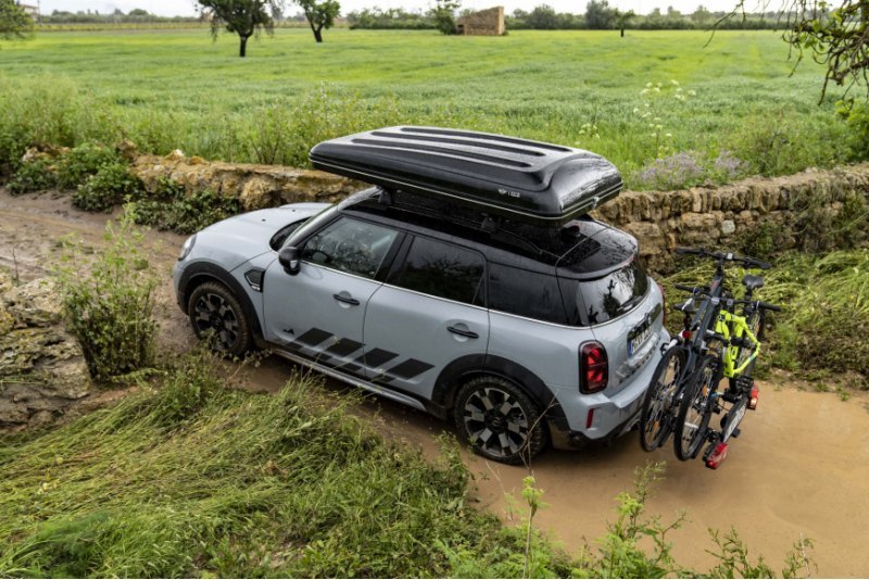Mini также предусмотрела установку палатки на…