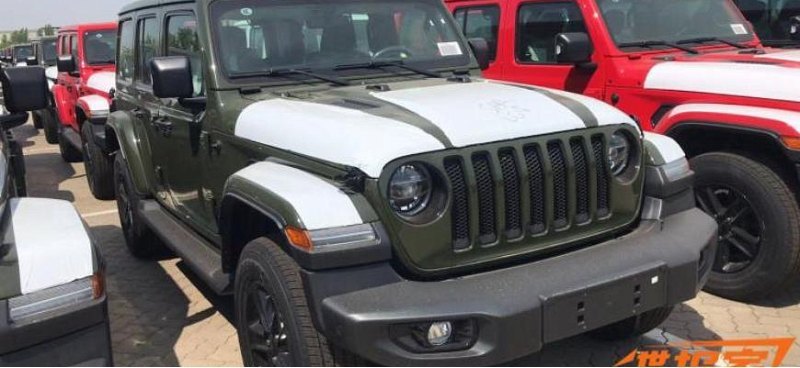 В Гонконге сфотографировали Jeep Wrangler в новом…