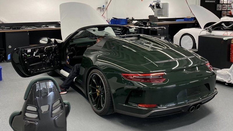 Это стало возможным благодаря услуге Porsche…