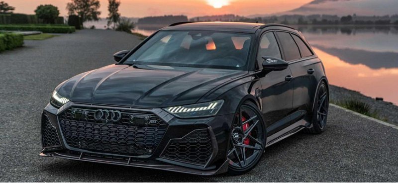 Тюнингованный Audi RS6 Avant пытается победить…