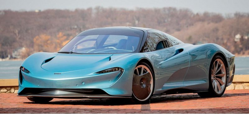 Суперкар McLaren Speedtail 2020 года выставят на…