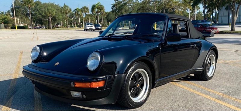 На аукционе будет продан редкий Porsche 911 Turbo…
