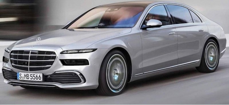 В Сети появился рендер на Mercedes S-class с…