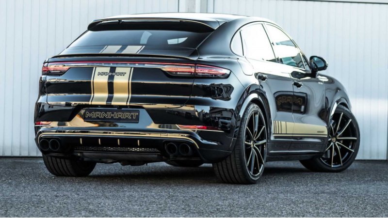 Кузов этого Cayenne Coupe Turbo окрашен в черный…