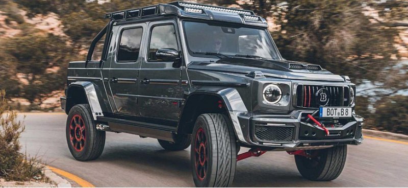 Ателье Brabus представляет пикап AMG G63…