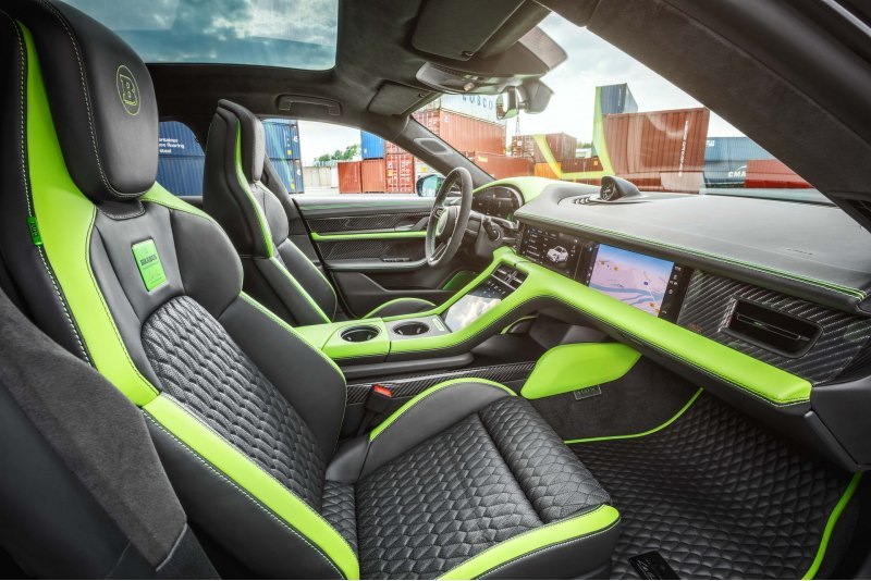 Силовой агрегат электромобиля Taycan Turbo S…