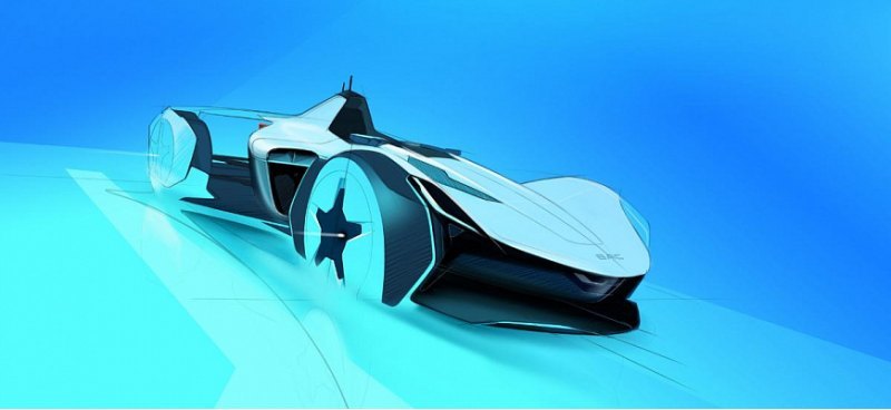 Концепцию BAC e-Mono с водородными топливными…