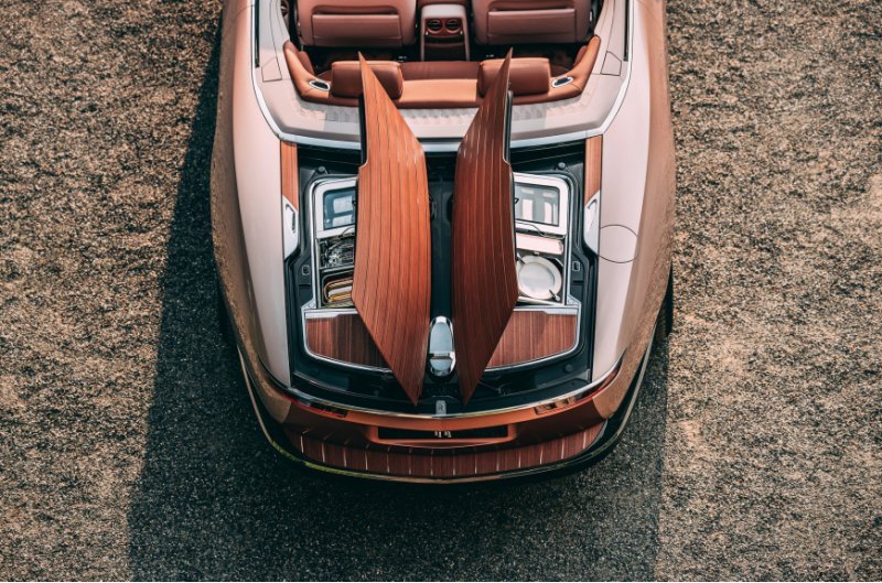Уникальный кабриолет Rolls Royce, изготовленный…