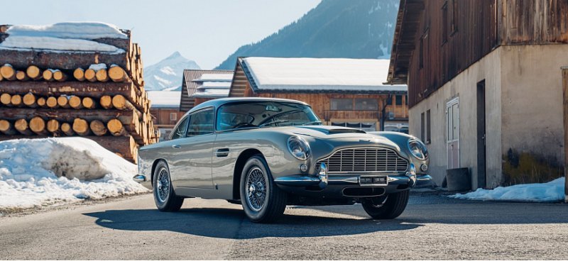 Стоимость личного Aston Martin DB5 Шона Коннери…