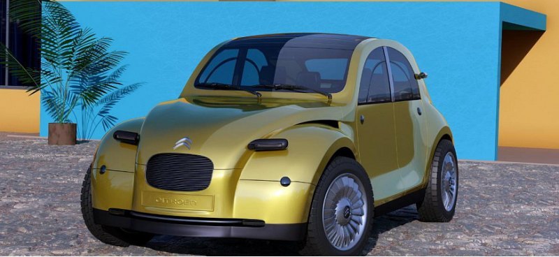 Крошечный электрокроссовер Citroën 2CV показали…