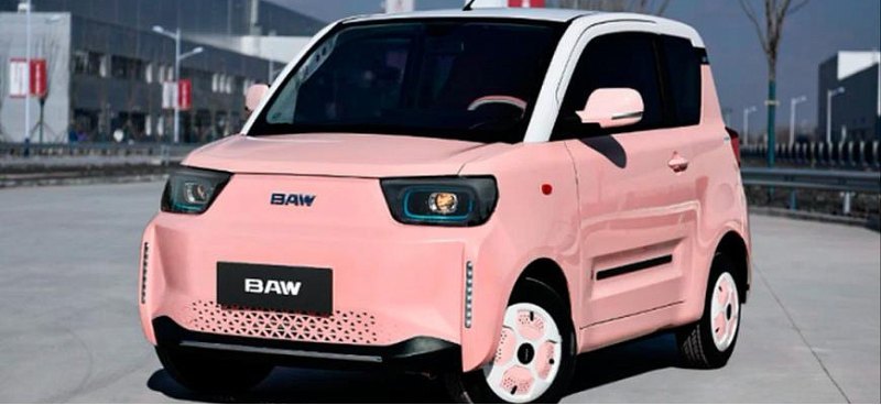 В Китае представлен электрокар BAW S3 за 375 000…