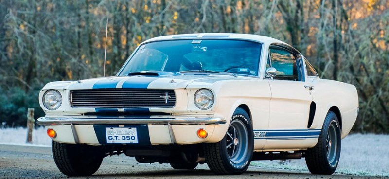 На аукцион выставили Mustang Shelby GT350 1966…
