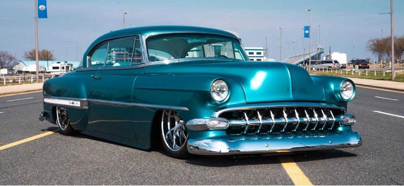 Представлен рестомод Chevy Bel Air 1954 года…