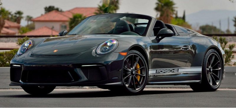 Редкий Porsche 911 Speedster продали на аукционе…