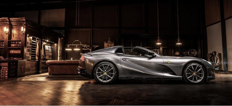 Ferrari 812 GTS получил неповторимый интерьер от…
