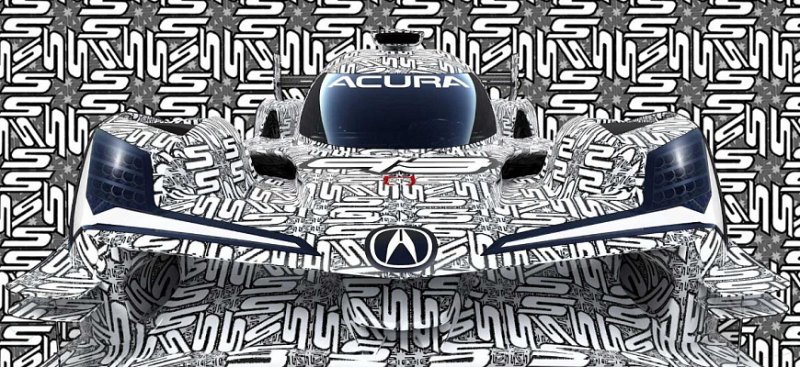 Acura показала тизер на новый гиперкар для гонок…