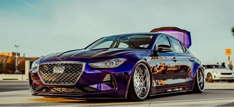 На eBay продают кастомный седан Genesis G70 в…