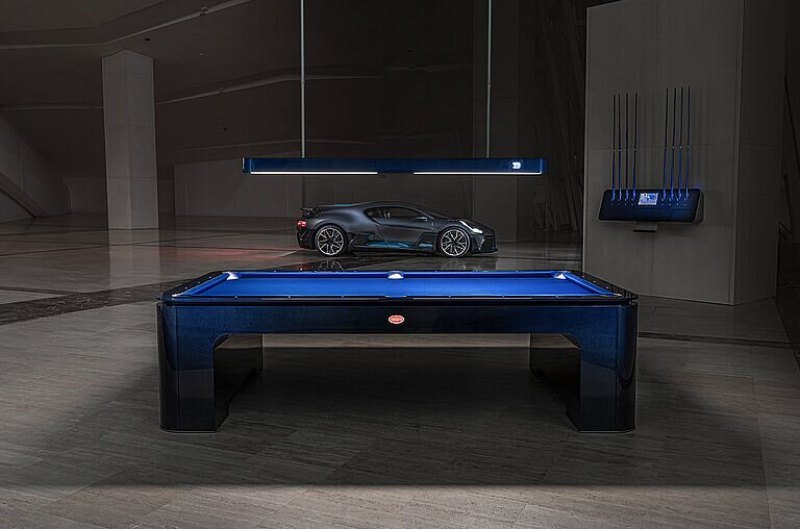 Каркас бильярдного стола Bugatti изготовлен из…