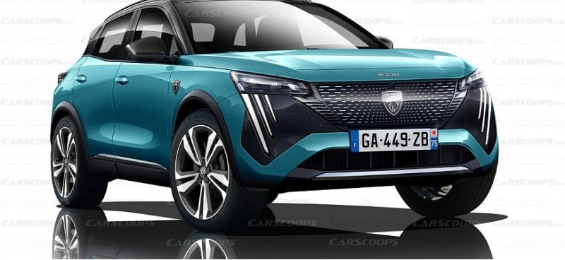 Компактный внедорожник Peugeot 3008 2023 года…