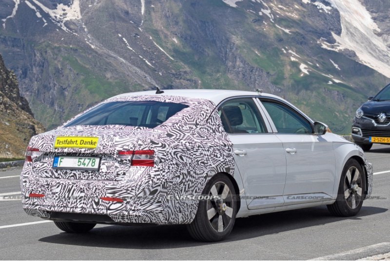 Мы ожидаем узнать больше о Skoda Superb…