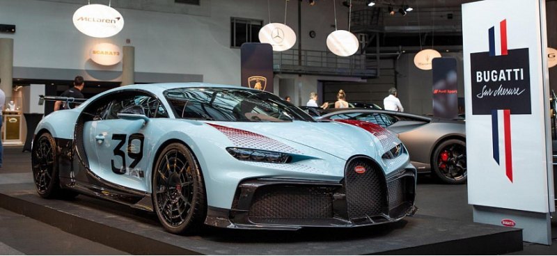 Bugatti Chiron Pur Sport Grand Prix будет показан…